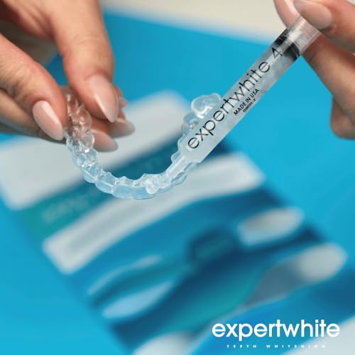 16% Carbamide Peroxide Teeth Whitening Gel – Sensitive Teeth Formula – Made in USA – Professional Refill Syringes (4 x 3cc) for Use with Whitening Trays