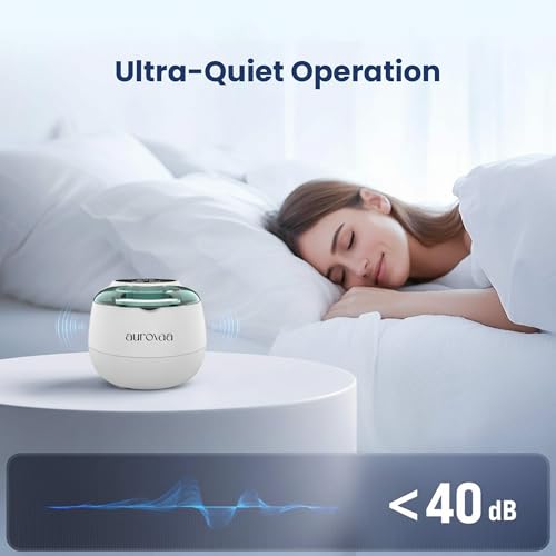 Rechargeable Ultrasonic Retainer Cleaner, 45kHz Portable Deep Cleaning Pod, Gentle Dental Cleaner for Aligners, Mouth Guards, Night Guards & Braces, Digital Timer with 4 Cleaning Modes