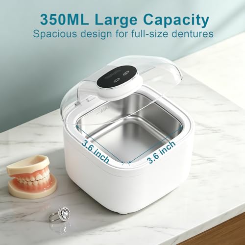 Large Capacity Ultrasonic Retainer Cleaner Machine for Dentures