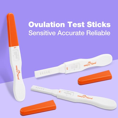easy@Home 25 Ovulation Test Sticks, Midstream Fertility Test Kit 25 Count (Pack of 1)