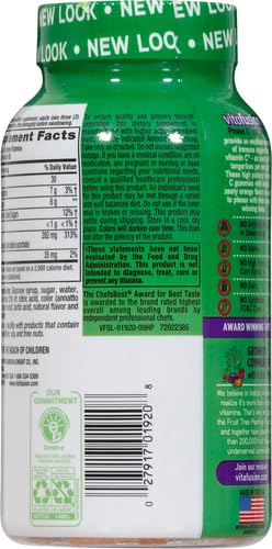 Vitafusion Power C Vitamin C Gummies for Immune Support, Orange Flavored, 282 mg Vitamin C, America’s Number 1 Gummy Vitamin Brand, 50 Day Supply, 150 Count - BeesActive Australia