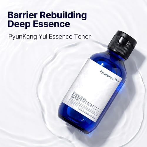 Pyunkang Yul PKY Essence Toner for Barrier Rebuilding, Highly Concentrated Essence Facial Toner, Minimal Ingredients, Zero-Irritation, Korean Skincare (6.8 Fl. Oz, 200ml) Essence toner 200ml Single
