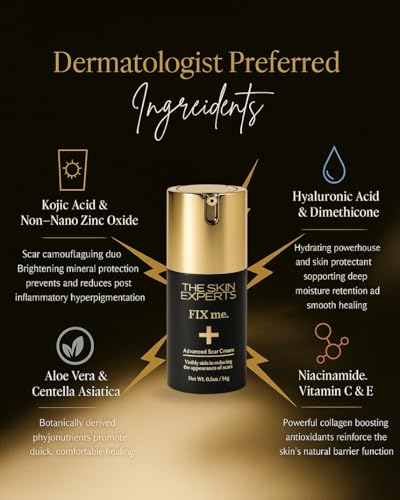 The Skin Experts- FIX ME - Advanced Scar Cream- Dermatologist developed by Dr. Alexander Dane