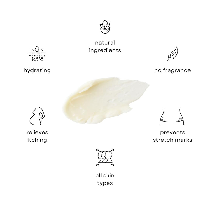 Organic Belly Butter for Pregnancy Stretch Mark Prevention and Treatment by Irene Organics - Award Winning Anti Stretch Mark Tummy Balm For Pregnancy and Postpartum 4oz - Hydrating Bump Cream 4 Fl Oz (Pack of 1) - BeesActive Australia
