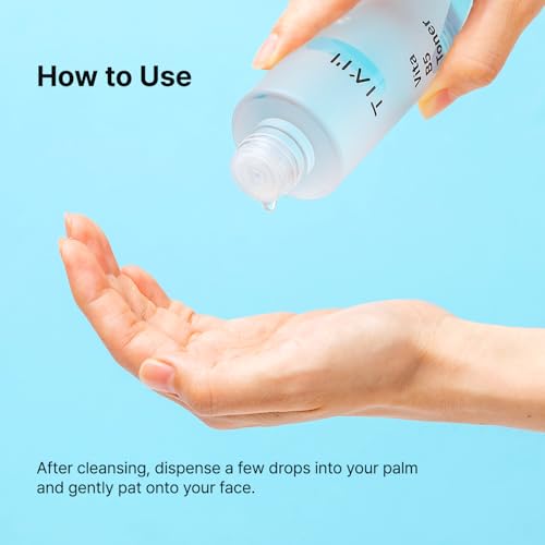 TIAM Vita B5 Toner, Deep Hydrating Toner Korean, Low pH Toner for Dry Sensitive Skin 6.1 fl oz Toner for Combination Skin, b5 Vitamin, Alcohol Free, Fragrance Free, Korean Skin Care