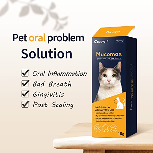 MucoMax, Oral Wound Care Gel for Dogs and Cats, 0.35oz. Safe and Easy Care with 100% Natural Ingredients. Treats Oral Wound and Inflammation. - BeesActive Australia