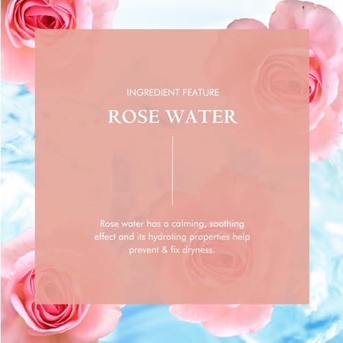 Organic Citrus Facial Toner with Rose Water Witch Hazel & Aloe Vera - Natural Astringent Closes Pores and Preps Skin