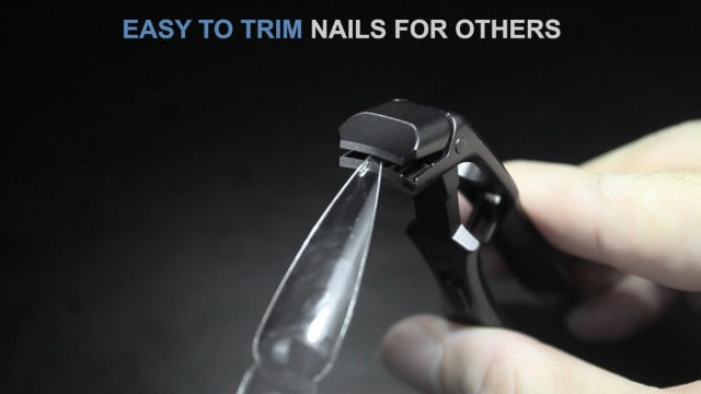 Toenail Clippers for Seniors Thick Toenails, 2026 Upgrade Angled Nail Clipper for Seniors, Toe Nail Clippers for Men with Wide Jaw Opening, Heavy Duty Fingernail Clipper Black Angled Nail Clippers