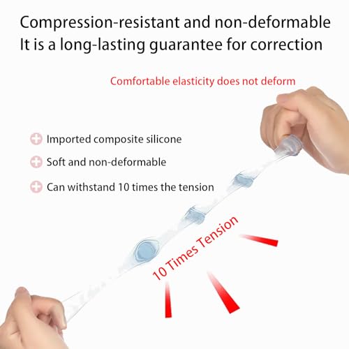 Bunion Corrector for Men and Women Big Toe, Adjustable Splint for Hallux Valgus Correction with Anti-slip Heel Strap and Detachable Silicone Pad, Toe Separators Pack (3) 3