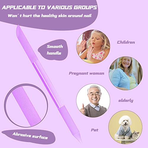 4Pcs Glass Cuticle Pusher, Crystal Cuticle Remover Pusher Sticks Set1