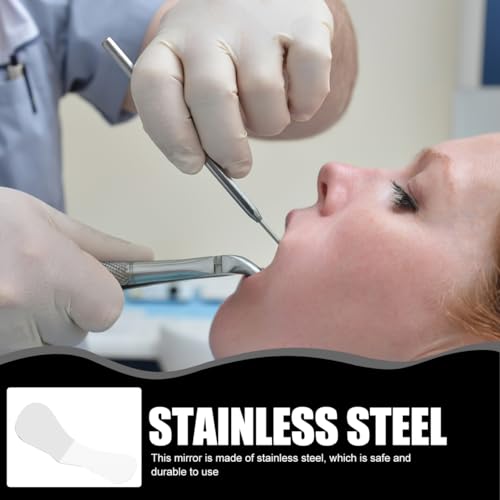Healifty Intraoral Photography Mirror, Stainless Steel Reflector