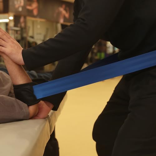 Mobilization Belt(9.8Ft) -Physical Therapy Strap for Physical Therapy, Rehabilitation, and Manual Therapy, Mobilization Belt Physical Therapy - Strongly Recommended by physicalTherapists blue