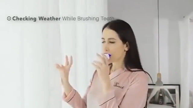 Aimery Automatic Toothbrush U Shaped Toothbrush for Adults 360° - Ultrasonic U-Automatic Toothbrushes for Teeth Whitening - Wireless Charging & LED Light - Waterproof IPX7 Certified