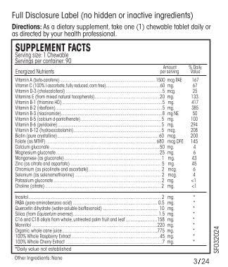 Perque Life Guard Chewables, 90 Count