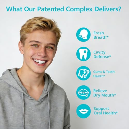 Oral Probiotics for Bad Breath, 10 Billion CFU, Fresh Breath, 60 Counts