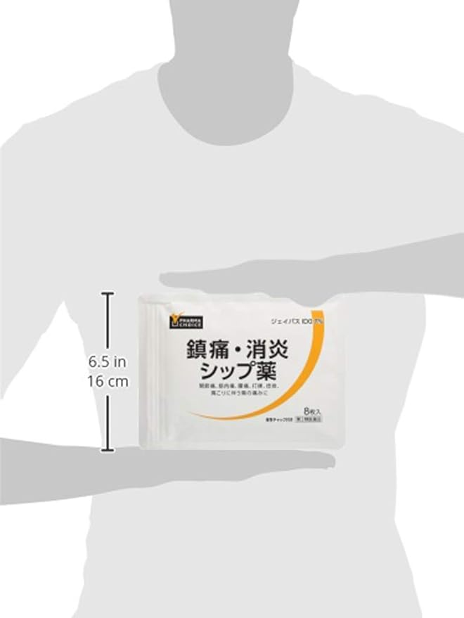 PHARMA CHOICE Analgesic/Anti-inflammatory Ship Drug J-Pass ID 0.7% 24 pieces - BeesActive Australia
