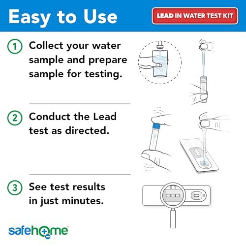 Safe Home 14-in-1 Ultimate Drinking Water Combo Test Kit DiY Ultimate