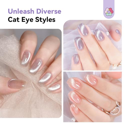 SAVILAND Ultra-Strong Cat Eye Magnet Holographic Nail Magnet Stick 1-Cat Eye