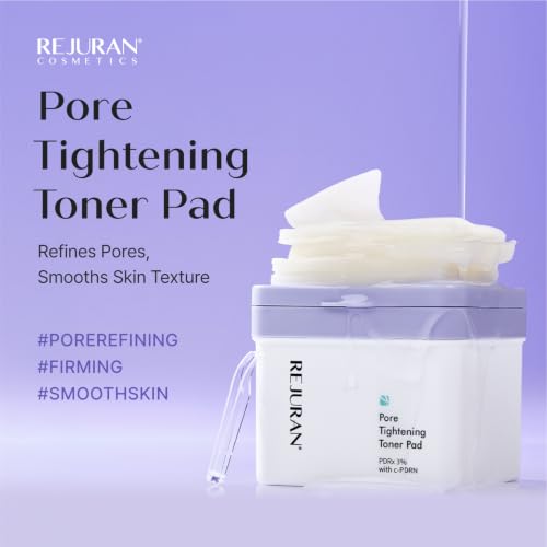 REJURAN Pore Tightening Toner Pads, PDRx 3% & c-PDRN®, 60 Pads, 7.43 fl oz
