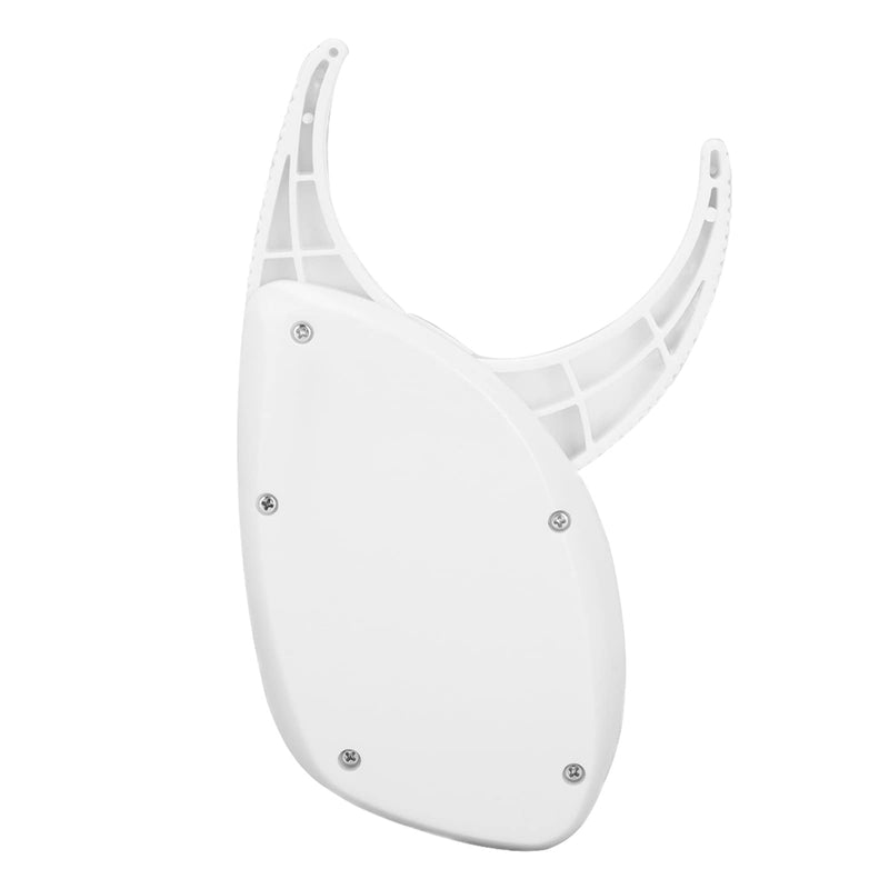 Body Fat Caliper, Digital Display Skin Calipers Body Fat Body Fat Monitors Skin Fat Caliper Tester Body Fat Measurement Device Fat Calipers for Fitness Enthusiasts for Trainers (White) - BeesActive Australia