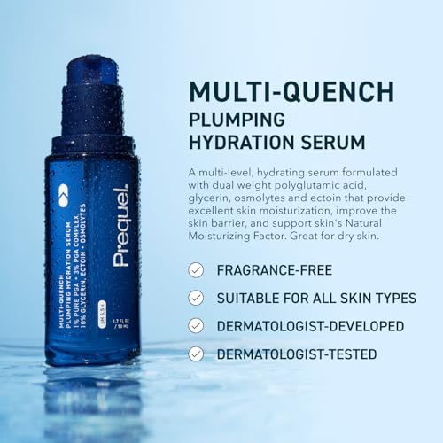 Prequel Skin Multi Quench Hydration - Plumping Serum Dry Skin PGA Complex