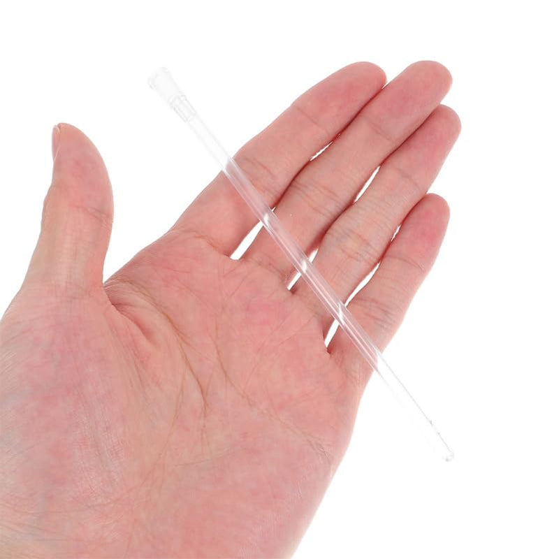 balacoo 100pcs Parrot Feeding Tube Soft Hose Replacement Heads for Birds Feeder Parrot Hand Feeder Bird for Cage