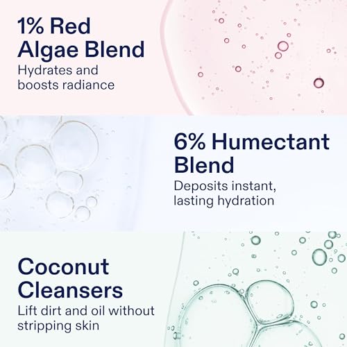 Skinfix Foaming Oil Cleanser for Face - 6 oz - Rich Gel-to-Foam Formula to Hydrate & Soothe Dry, Sensitive Skin - Fragrance Free, Vegan, Cruelty Free