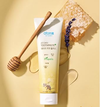 Low Fluoride Toothpaste with Propolis Extract 200g (7.05oz), 3 pcs