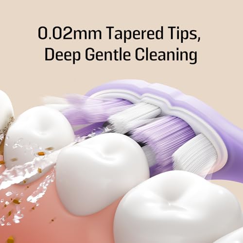 Soocas Multiclean Ultra Soft Electric Toothbrush Replacement Heads, Compatible with Both NEOS II and NEOS II Ultra, 2 Brush Heads, Soft Bristles, Midnight Blue