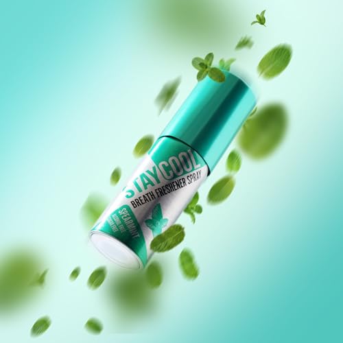 Stay Cool Spearmint Breath Freshener Spray, 3-Pack