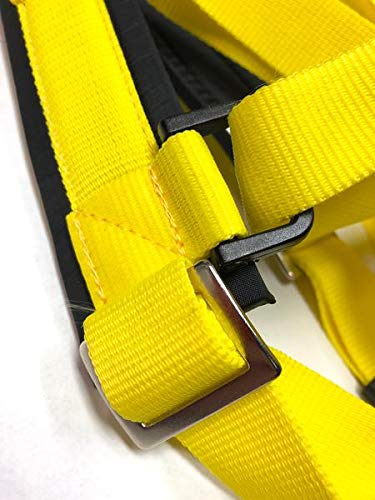 Neewa Adjustable Sled Pro Harness (Medium, Blue), Dog Harness Large Breed, Dog Pulling Harness, Giant Dog Harness, Sled Harness for Pulling, Great for Dog Joring Medium - BeesActive Australia