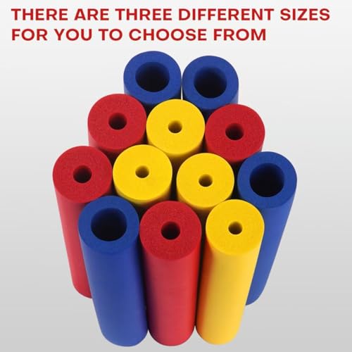 9PCS Foam Grip Tubing 6pcs Adaptive Utensils Grip Tubing, Extended Thickened Built Up Grip Aid for Utensils, Tools and Pens for Elderly, Disabled, Arthritic, Handicapped 9