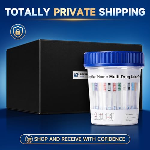 Home Multi-Drug Urine Test Cup, 16 Panel, OTC Home Use, 5 Minute Results (6pcs) 6pcs