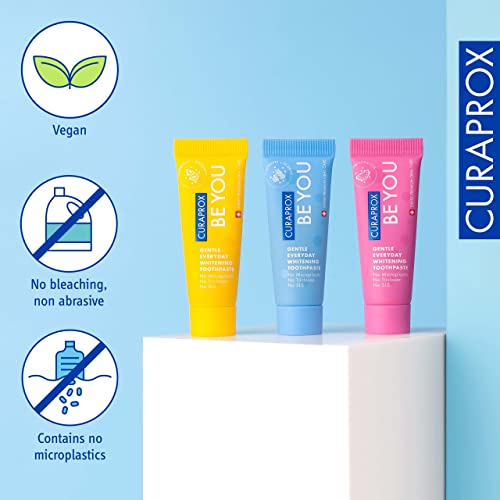 Curaprox Be You Six Taster Pack Whitening Toothpaste