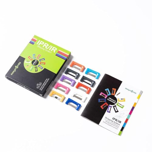 Orthodontic Dental Interproximal Reduction (IPR) Strip System Kit Polishing Strips Set of 10 (IPR Plus Deep Strip) IPR Plus Deep Strip