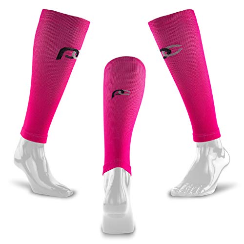 PRO Compression - Calf Compression Sleeve for Pain Relief, Unisex Calf Compression Sleeve for Calf Pain Relief | Calf Guard for Running, Cycling, Nurses, and Sports (Black, Small)
