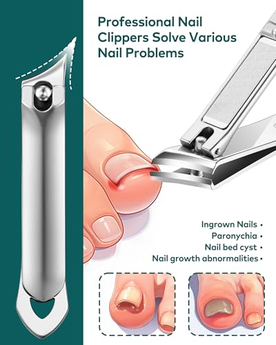 MR.GREEN Manicure Kit 10 in 1, Excellent Quality Nail Clipper Set Nail Kit 10.0