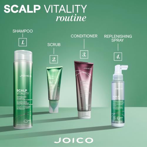 Joico Scalp Vitality Replenishing Essence | Healthy & Balanced Scalp | 3.38 Fl Oz 3.38 Count (Pack of 1)