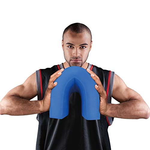 Foam Balance Pad,5BILLION Stability Pad for Physical Therapy,Non-Slip Exercise Balance Pad for Balance workouts,Yoga Knee Pad for Gym Fitness Stretching Pilate Blue-L