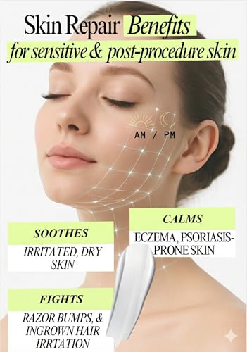10% Panthenol Cream, Centella Asiatica + Ceramide Moisturizer – Intensive Skin Barrier Repair Cream Forte for Redness, Acne, Burns, Post-Procedure – Psoriasis & Irritation Care 3.4oz (Cream, 3.3 Oz) 3.3 Fl Oz (Pack of 1)