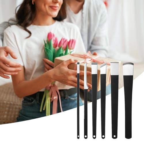 cobee 6 Pcs Ingrown Toenail Removal Kit, Callus Shaver Ingrown Toenail Tool with A Storage Box, Foot Callus Remover Tool Pedicure Knife for Foot Care Dead Skin Corn File Rasp