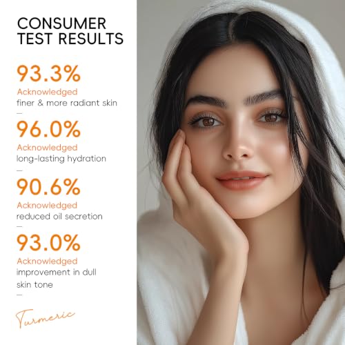 QUIYUM Turmeric Vit-C Skin Care Set, Beauty Gift Sets, Skincare for Women 16pc