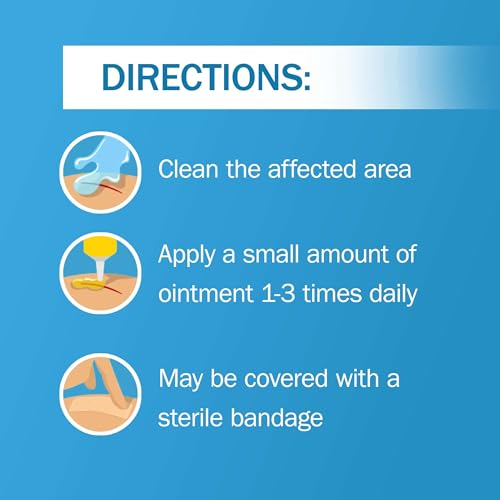 Bacitracin Antibiotic Ointment Packets - 144 Packets of Bacitracin Zinc Ointment USP - Helps Prevent Infection in Minor Cuts, Scrapes, and Burns