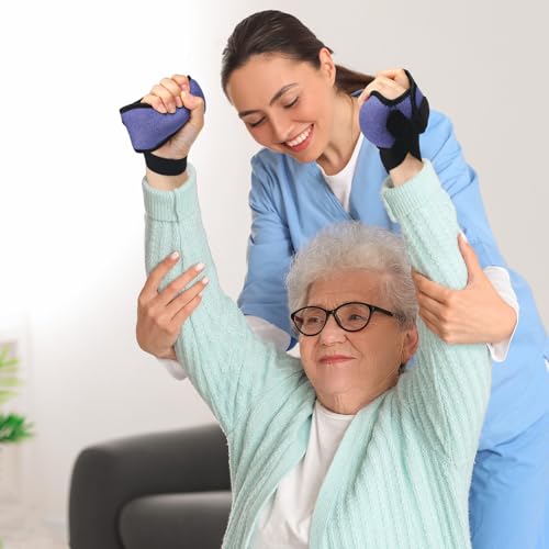 Soulchen 4 Pcs Palm Protector for Hand Contracture Palm Grip Finger Contracture Cushion for Rehabilitation Stroke Hemiplegic Arthritis Skin Breakdown Hand Grip Strengthener Prevention Pad