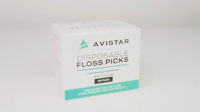 450 Individually Wrapped Floss Picks - Multi-Color Travel Floss Picks - Easy Grip Disposable Floss Picks - Dental Flossers for Teeth - Gently Removes Plaque & Food Particles Between Teeth