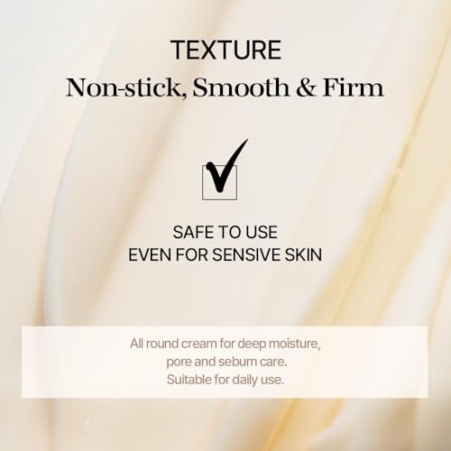 mixsoon Bean Cream-Deep Moisturizer Face Cream, Hydrating and Smoothing for Face, Fermented Soybean Extract, Lightweight Non-Sticky Finish 65ml / 2.19 fl.oz. Korean Glass Skin Care 2.19 Fl Oz (Pack of 1)