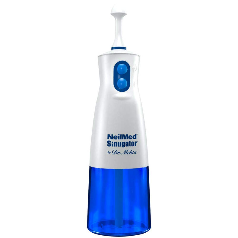 NeilMed Sinugator Cordless Pulsating Nasal Wash with 30 Premixed Packets - BeesActive Australia