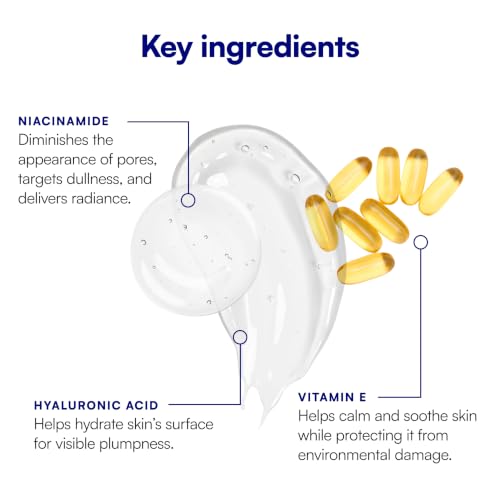Bliss Glow and Hydrate Niacinamide Hydrating Face Serum - 1 Fl Oz - Radiant 02- Niacinamide + Hyaluronic Acid: Hydrating Daytime Glow Serum