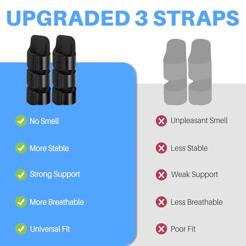 Finger Splint, 9PCS Finger Brace for Index, Middle, Ring Fingers Straightening Arthritis Knuckle Immobilization