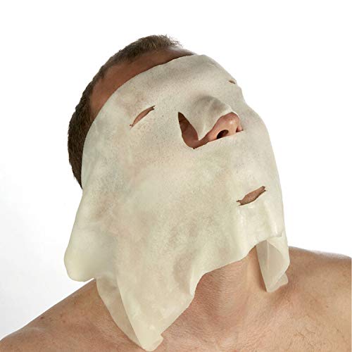 Burnshield Sterile Emergency Burn Face Mask Hydrogel Foil Sealed Foam Cell Dressing Covering 8"x 18" (200mm x 450mm) - 3 Pack
